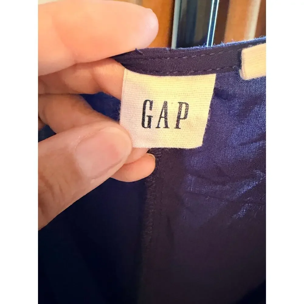 3 for $9 Gap super soft navy blue dress light v neck S